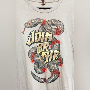 “Join or Die”, Relentless Defender, Grey, Size 3XL
